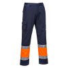 Lekkie spodnie serwisowe Hi-Vis Klasy 1 L049 Portwest