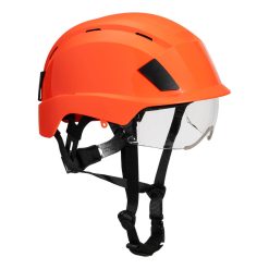 Kask ze zintegrowaną wizjerką PS80 Portwest
